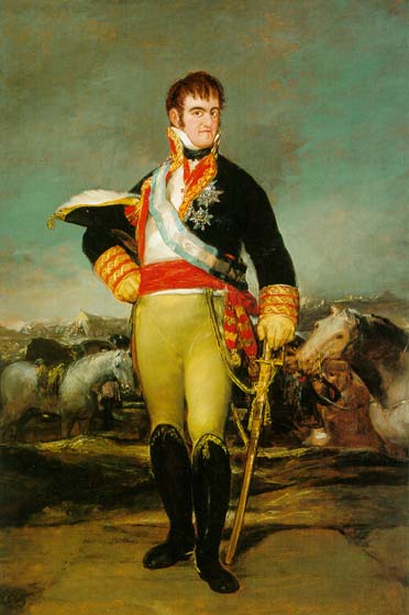 Portrait of Ferdinand VII of Spain